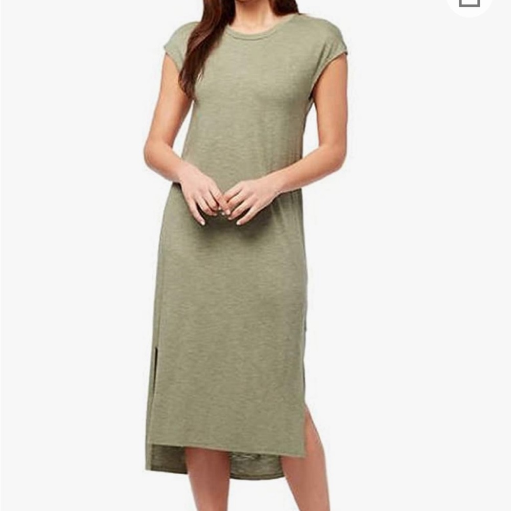 Jessica Simpson green midi dress, size S